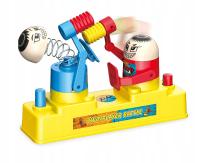 Gra zbijak młociarze bitwa figurek dla dwojga ćwicz refleks zręcznościowa