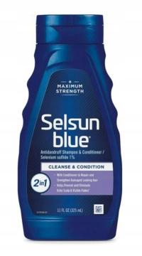 Selsun Blue 2 In 1 Cleanse & Condition 325ml Szampon Przeciwłupieżowy