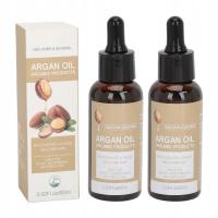 2pcs 60ml argan oil hair growth prevent loss easy absorption moisturizing