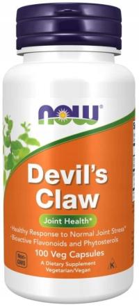NOW FOODS Devil's Claw Diabelski pazur 100 kapsułek
