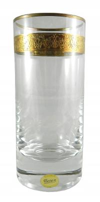 Komplet 6 szklanek kryształowych – Moser, w opakowaniu