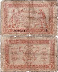 Francja / Military, 1 Franc br. (1917) Pick M2