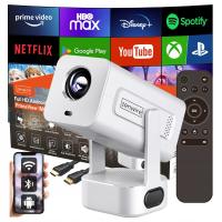 Przenośny mini Projektor Zenwire Full HD 1920x1080 4K Rzutnik Android WiFi