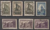 Fi 377-9AB - Zabytki Gdańska - ODMIANY kasowane
