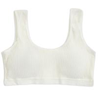 Бюстгальтер Бюстгальтер Топ Для Девочек Молодежный Спортивный Мягкий L / 164 Белый
