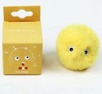 PIŁKA DLA KOTA Z KOCIMIĘTKĄ PLUSZOWA INTERAKTYWNA