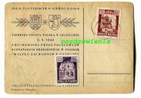 Szczecin- 5.5.1945r- Pierwsza Poczta Polska w Szczecinie