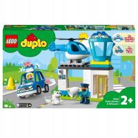 LEGO DUPLO POSTERUNEK POLICJI I HELIKOPTER 10959