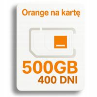 Мобильный интернет оранжевый LTE 4G 5G 500GB на 400 дней год SIM-карта для маршрутизатора