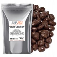 RODZYNKI W CZEKOLADZIE GORZKIEJ 200g Rodzynki sułtańskie jakość Kol-Pol