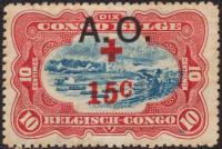 kol.belg.Ruanda-Urundi red cross 10+15 c.czysty *