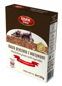 Гречневая крупа с овощами 2x125 г Пак