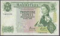 Mauritius - 25 rupees 1967 (VF-XF)
