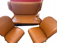 TAPICERKA KOMPLET FIAT PERSONAL 126P EKOSKÓRA BRĄZ 14.126P