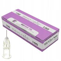 MESORELLE 32G 0. 23X4MM 100PCS иглы для мезотерапии