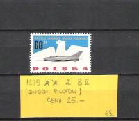 Polska-znaczek nr 1279 ** B2 (dwóch pilotów).