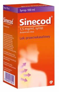 Sinecod сироп 100 мл от кашля