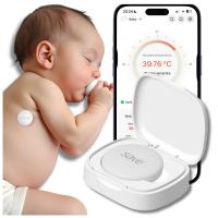 TERMOMETR BEZDOTYKOWY MEDYCZNY NA PODCZERWIEŃ ALARM GORĄCZKI APLIKACJA SAVE