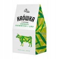 Krówka z nasionami konopi siewnych i lnu, Plan by DOZ, 200 g