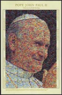 Grenada Gr 2000 ark 3429-36 ** Jan Paweł II Papież