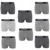 8 x MĘSKIE BOKSERKI BAWEŁNIANE XXXXL