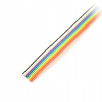 10-жильный цветной ленточный кабель IDC шаг 1,27 мм