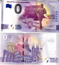 Banknot 0-euro- Malta 2021-1- Valletta