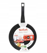 Patelnia tradycyjna Tefal Easy Clean 24 cm non-stick czerwona GAZ