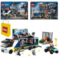 LEGO City полицейский автомобиль криминалистическая лаборатория грузовик 60418