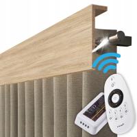 Карниз крышка светодиодная лента двухцветный руль пульт дистанционного управления 240 см различные цвета