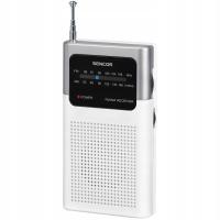 SENCOR kieszonkowe przenośne radio AM/FM jack 3.5 na baterie