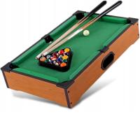 ZESTAW MINI STÓŁ DO BILARD-U BILARDOWY POOL BILE TABLETOP