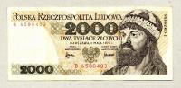 2000zł.1977r.ser.B rzadka seria