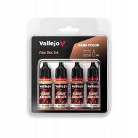 Vallejo: 72.379 - Game Color - Pale Skin Set (4 x 18 ml)