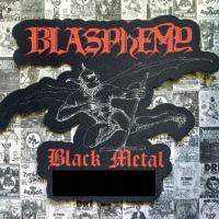 \W/ - NASZYWKA DRUK - BLASPHEMY - 11 X 14 CM - BLACK METAL