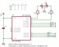 Sega Saturn Switchless Mod Chip zmieniający region