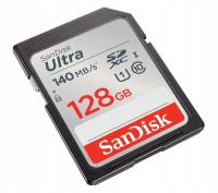 Karta pamięci SanDisk Ultra SDXC UHS-I 128GB U1 140 MB/s