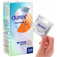 Durex Invisible XL презервативы увеличенные тоньше подходят 10 шт.