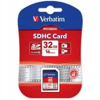 Verbatim Karta pamięci Secure Digital Card Premium U1, 32GB, SDHC, 43963,