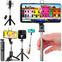 Selfie Stick Statyw Tripod Do Telefonu Gopro 4w1