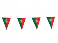 Baner flagi flaga narodowa Portugalia 10m Girlanda