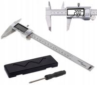 Электронный цифровой металлический штангенциркуль 200 мм