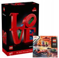 LEGO Art 31214 LOVE + KATALOG LEGO 2025