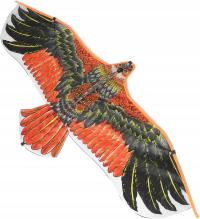 Большой воздушный змей XXL отпугиватель птиц Орел ястреб 140 см веревка подарок