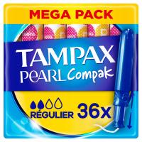 TAMPAX PEARL COMPAK tampony regular 36 szt