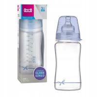 BUTELKA SZKLANA LOVI DIAMOND GLASS 250 ML BOY