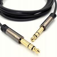 Kabel audio Nakamichi 1x Jack 6,35 mm - 1x Jack 6,35 mm OFC 1,5 m