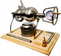 Miniaturowa ręczna maszyna do popcornu, domowa, mała, ze stali nierdzewnej