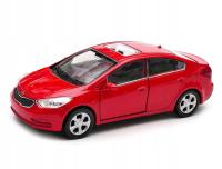 Kia Cerato metalowy model Welly Nex w skali 1:34 -39 czerwony