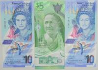 14.xx.Zest.Barbados,..., Banknoty szt.3, St.1